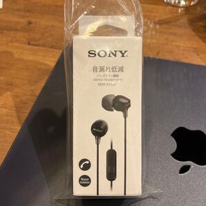 SONY イヤホン MDR-EX15A ブラック 未使用