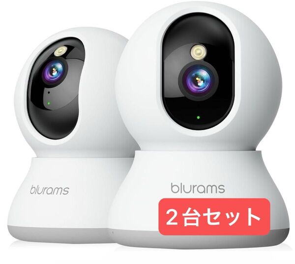 見守りカメラ 2台セット 300万画素 ペットカメラ 防犯カメラ 室内 警報通知 遠隔操作 ベビーモニター 屋内 遠隔操作