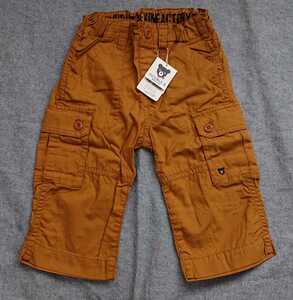  unused Miki House double B short pants ( ocher ) 110