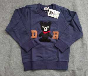  unused Miki House double B DB sweatshirt (120)