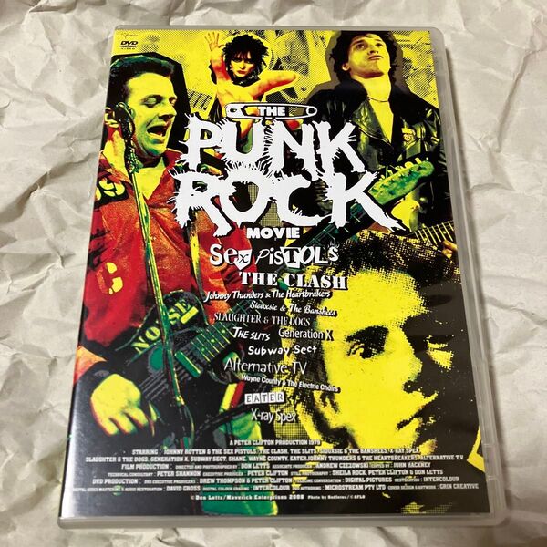 THE PUNK ROCK MOVIE 国内セル盤 ドン・レッツ sex pistols clash siouxsie