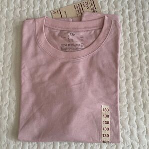 新品 半袖 ピンク 半袖Tシャツ 無印良品