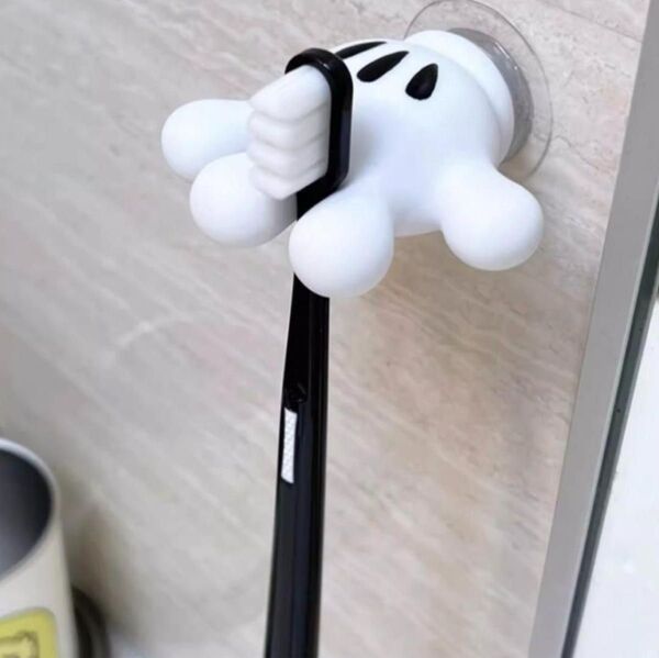 実質300円 歯ブラシ マウス ホルダー ネックレス コード 輪ゴム アクセサリー タオルかけ パソコン 携帯 収納