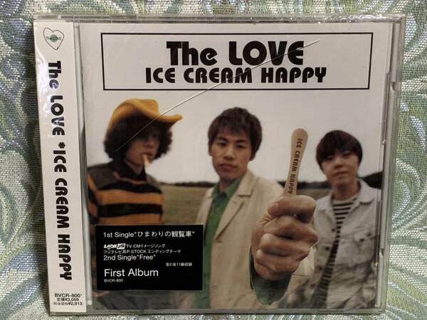 CD　The LOVE / ICE CREAM HAPPY ★新品未開封★見本品★レア★