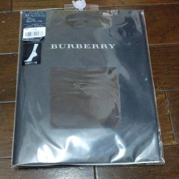 BURBERRY バーバリー タイツ ストッキング M-L ブラウン 未使用 80デニール