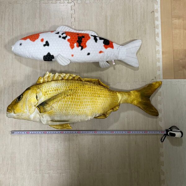 魚 金目鯛 錦鯉 でかぬいぐるみ