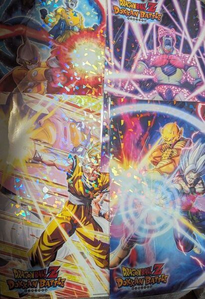 【限定配布】ドラゴンボールドッカンバトル クリアファイル4枚セット