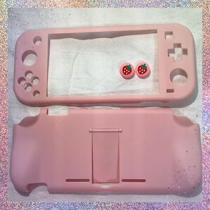 Switch liteケースカバー スイッチライト いちごイチゴ 苺