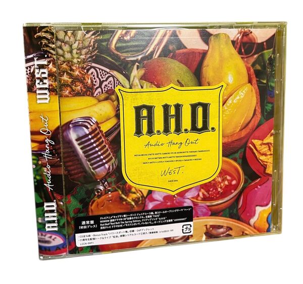 WEST. 「 A.H.O 」 CDアルバム 新品