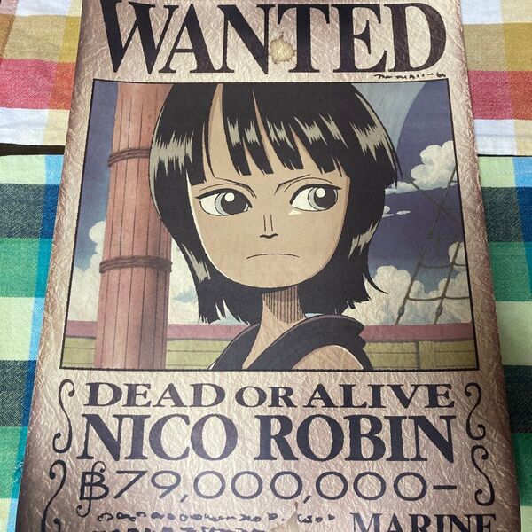 ワンピース ニコ・ロビン 手配書 ポスター