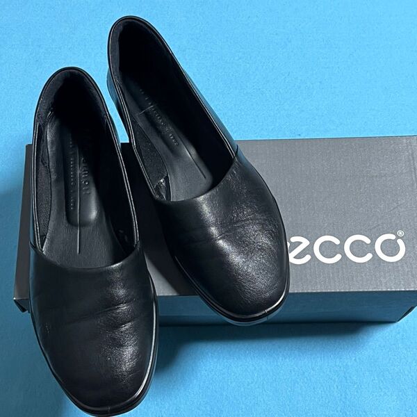 エコー ecco ローファー スリッポン バレエシューズ 23cm 36サイズ 黒 ブラック