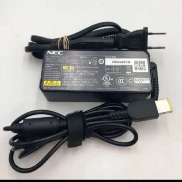 NEC 20V-2.25A 45W/ 電源ACアダプター /角型/A13-045N1A/中古品