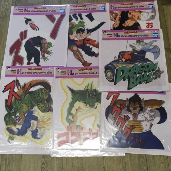 一番くじ ドラゴンボール H賞 ダイカットビジュアルボード 7種