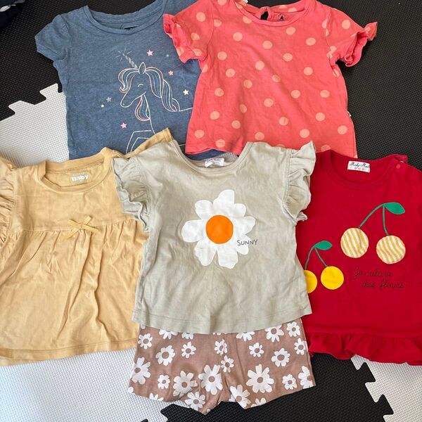 半袖Tシャツ 5枚セット gap しまむら