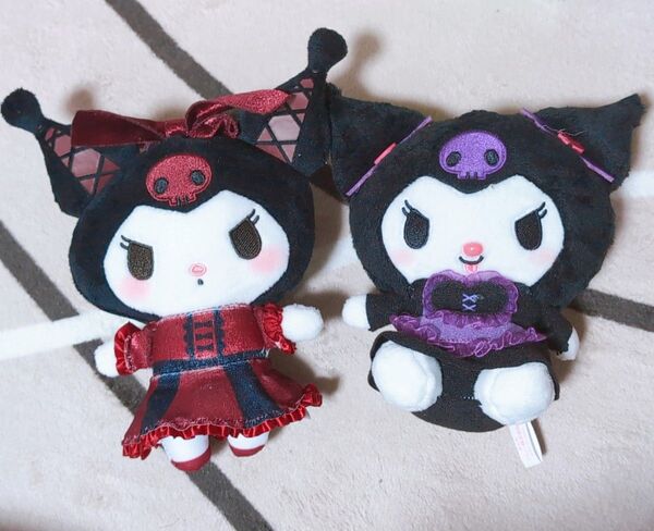 【ぬいぐるみ 2点】サンリオ クロミちゃん
