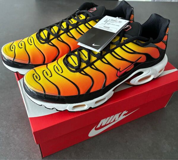 新品 未使用 タグ箱付き NIKE AIR MAX PLUS 30.5cm エアマックス プラス サンセット HF0552-001