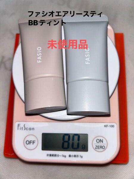 ファシオ エアリースティ BBティント モイスト02&BBティントUV02 (ライトベージュ)化粧下地、ファンデーション30g