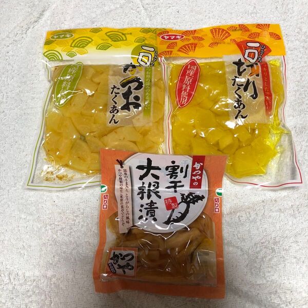 一口切りたくあん スッキリとした味わい かつおたくあん かつお節の深みある味わい 国産原料使用 ヤマキ 刻みたくあん漬 割干大根漬