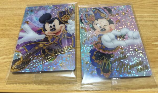 Disney ウエハース スペシャルアートカード ミッキーマウス ミニーマウス