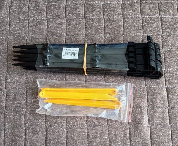 【新品、未使用】プラペグ 36cm 10本 20cm 3本 プラスチックペグ テント