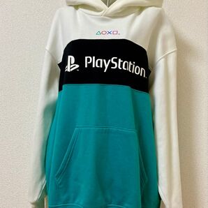 PlayStation オフィシャル ライセンス プロダクト ロゴ入りパーカー 美品 希少品