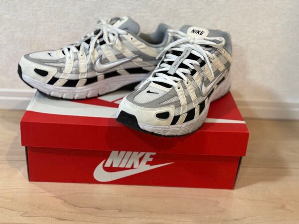 ナイキ P-6000 sail/white-wolf grey