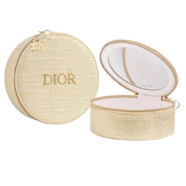 Dior オリジナルバニティポーチ ミラー付き