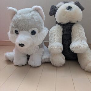 ぬいぐるみ 犬 2体セット