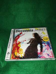 Decennia(通常盤） AKINO with bless4 形式: CD　4.25.20　5.26.21