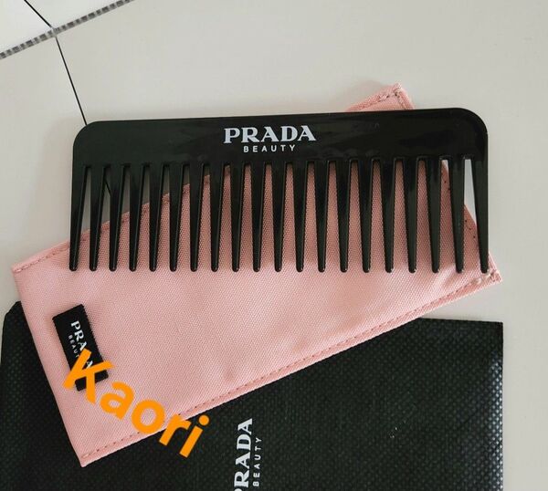 新品未使用 PRADA 正規品ノベルティ クシ ヘアブラシ