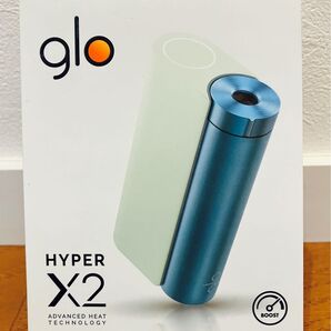 【新品未開封】glo hyper X2 グローハイパーエックスツー ミントブルー デバイス 本体