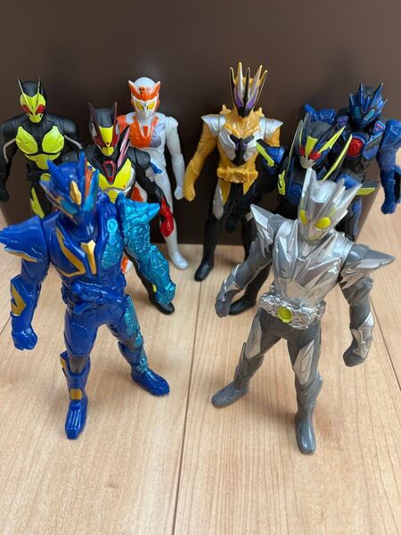 仮面ライダーゼロワンシリーズのフィギュア8点セット