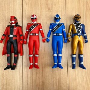 戦隊ヒーローフィギュア 4体セット まとめ売り