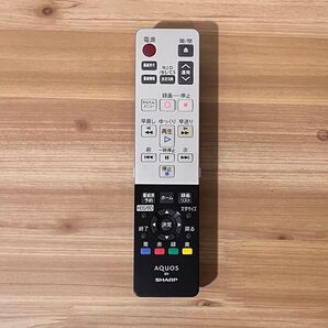 SHARP ブルーレイレコーダー純正リモコン GB030PA