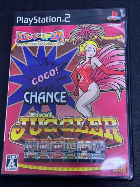 PS2 スロッターUPコア9 Final JUGGLER ジャグラー