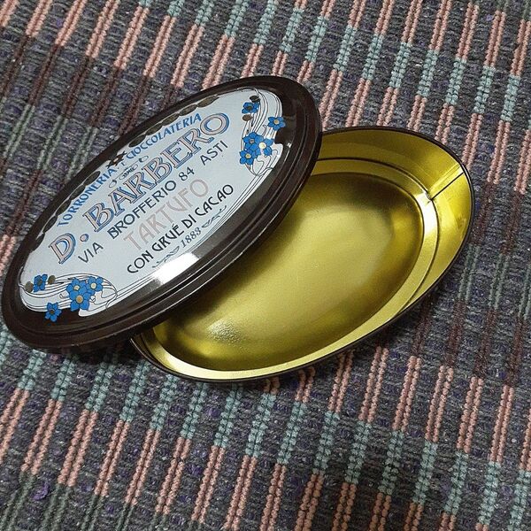 D. BARBERO チョコレート ヴィンテージ レトロ 空き缶