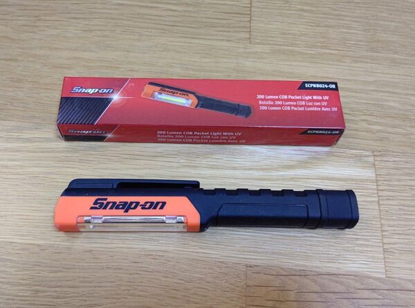 Snap-on スナップオン ポケットライト オレンジ