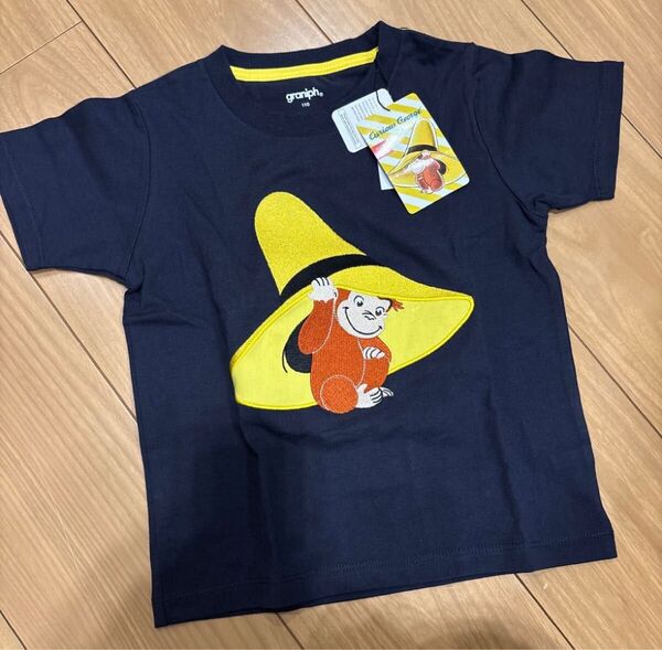 グラニフ おさるのジョージ Tシャツ 110cm