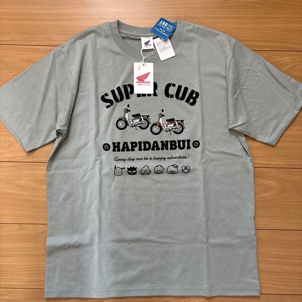 ホンダ はぴだんぶい Tシャツ スーパーカブ バイク