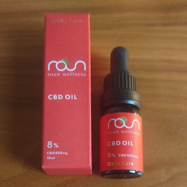 roun CBDオイル 8% 800mg 10ml 高濃度 国産 ブロードスペクトラム テルペン ラウン 植物由来100