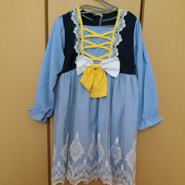 キッズ 女の子ワンピースロリータスカート120cm
