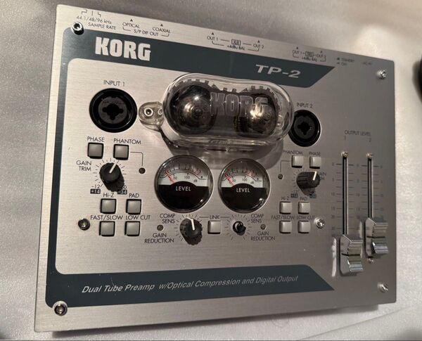 KORG TP-2 真空管マイクプリ コンプレッサー 送料無料