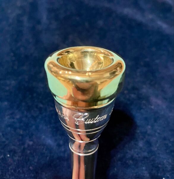 ヤマハ!カスタムトランペットマウスピース「TR-11B4-G」金メッキ仕上げ