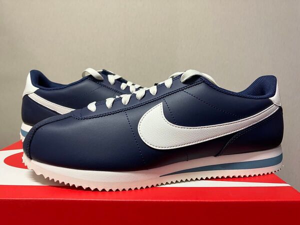 NIKE CORTEZ ナイキ コルテッツ DM4044 400 紺 白 ネイビー ホワイト US10.5 28.5