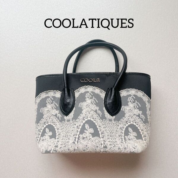 COOLATIQUES クーラティクス レーストートバッグ マチ広 大容量 A4収納可能