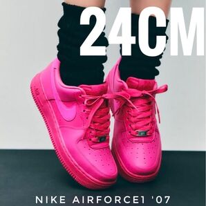 これ以上のお値下げ不可 ①点限定 24cm【新品】NIKE AIRFORCE1 '07 限定カラー ピンク