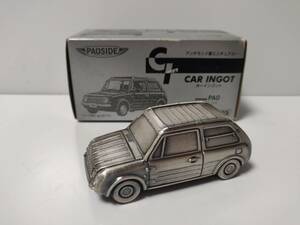 PAOSIDE ヨネザワ アンチモニイ製ミニチュアカー Diapet CAR INGOT カーインゴット NISSAN PAO ニッサン パオ 1/40 IG-03