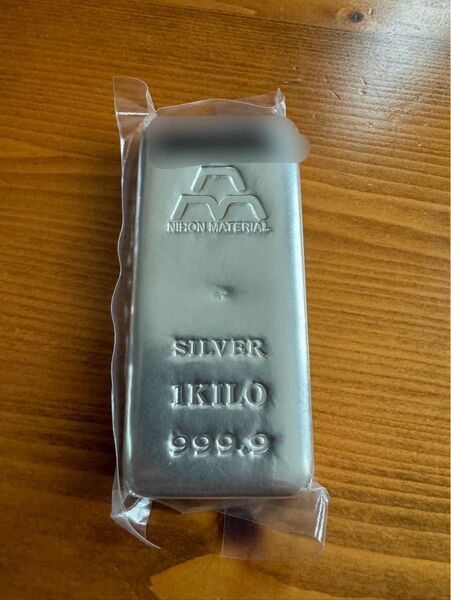 純銀 インゴット 日本マテリアル シルバー 純度999.9 1000g 1kg