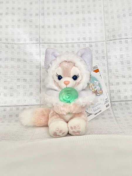 Disney ダッフィー&フレンズのホワイト・ウィンタータイム・ワンダーズ リーナベル ぬいぐるみチャーム