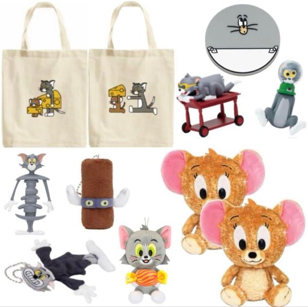 トムとジェリー ぬいぐるみ フィギュア トートバッグ マスコット まとめ売り